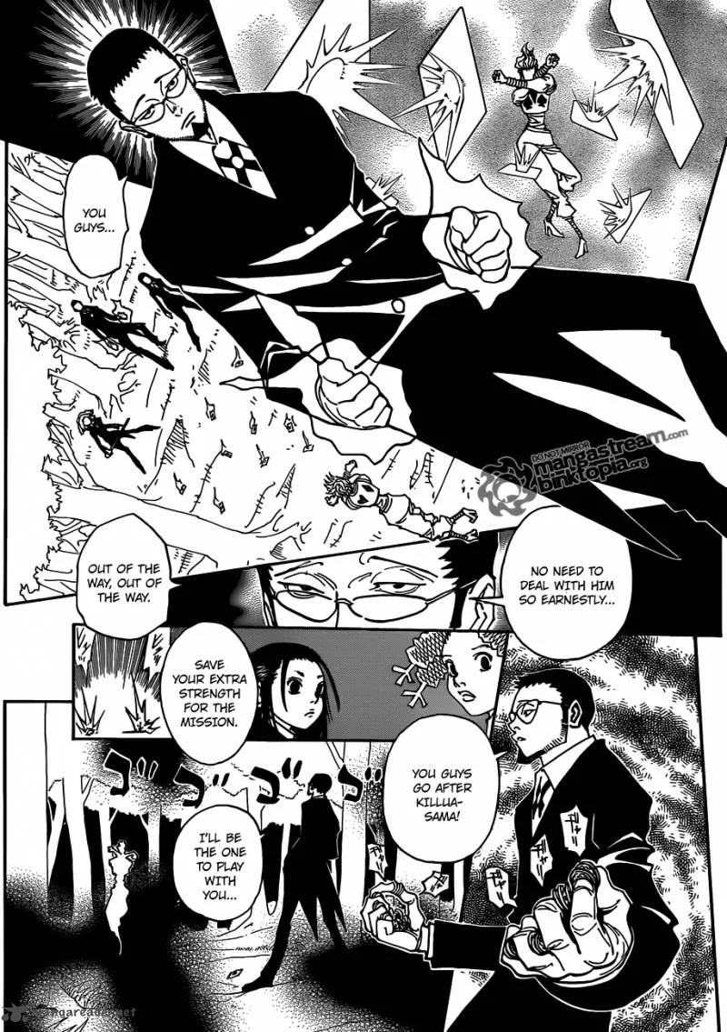 Hunter X Hunter Chapter 327 page 9