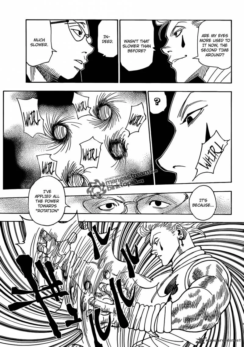 Hunter X Hunter Chapter 327 page 13