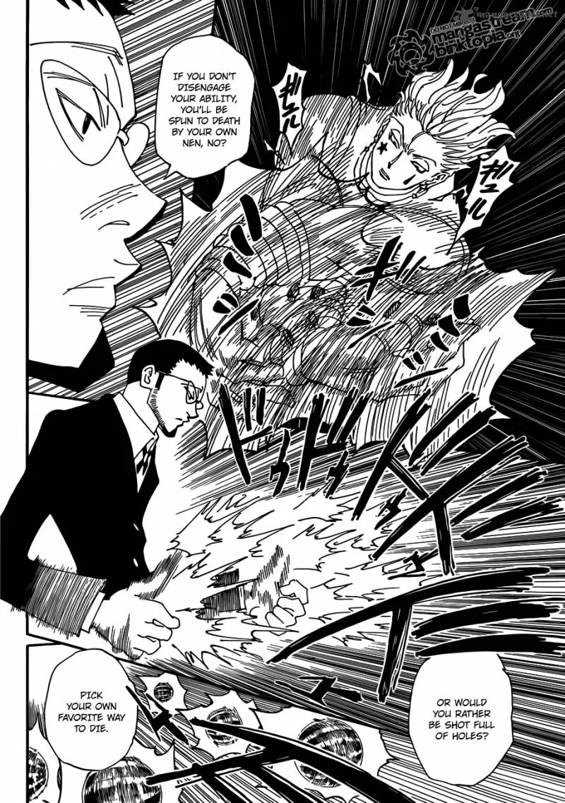 Hunter X Hunter Chapter 327 page 14