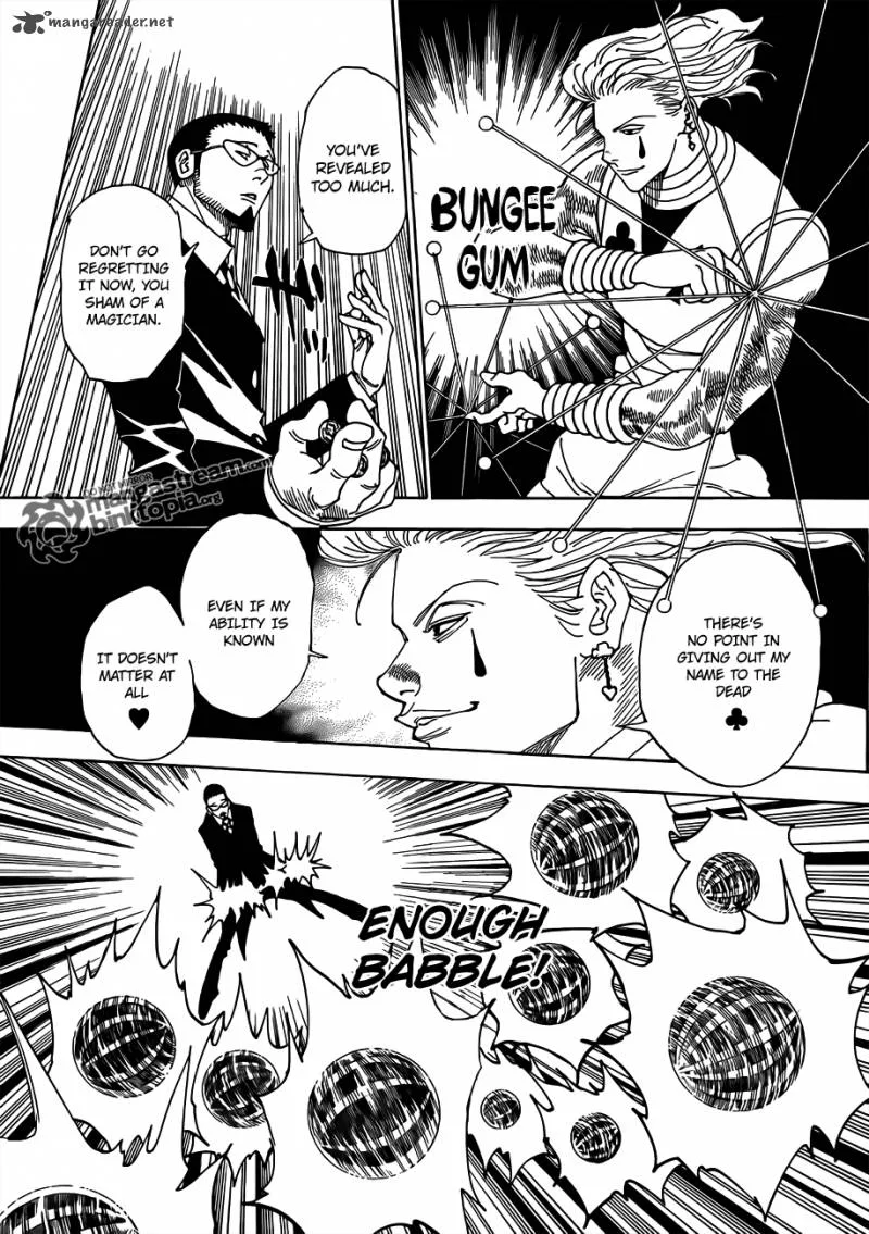 Hunter X Hunter Chapter 327 page 11