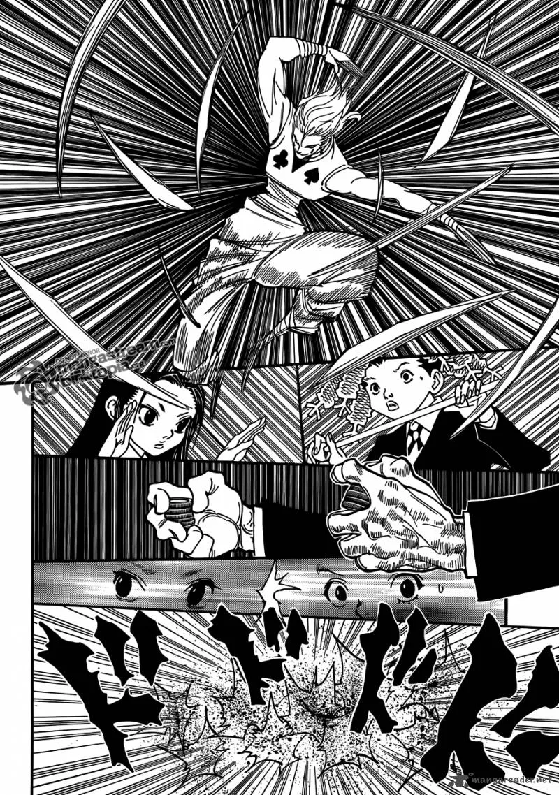 Hunter X Hunter Chapter 327 page 8
