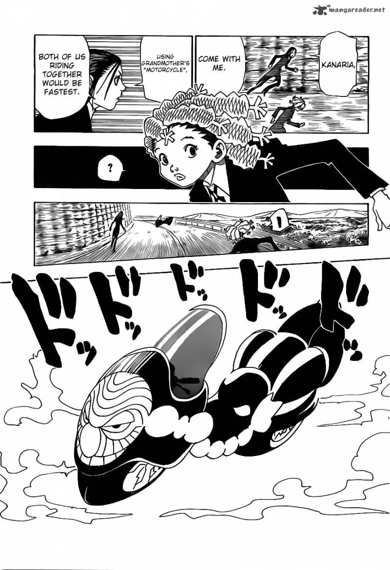 Hunter X Hunter Chapter 328 page 3