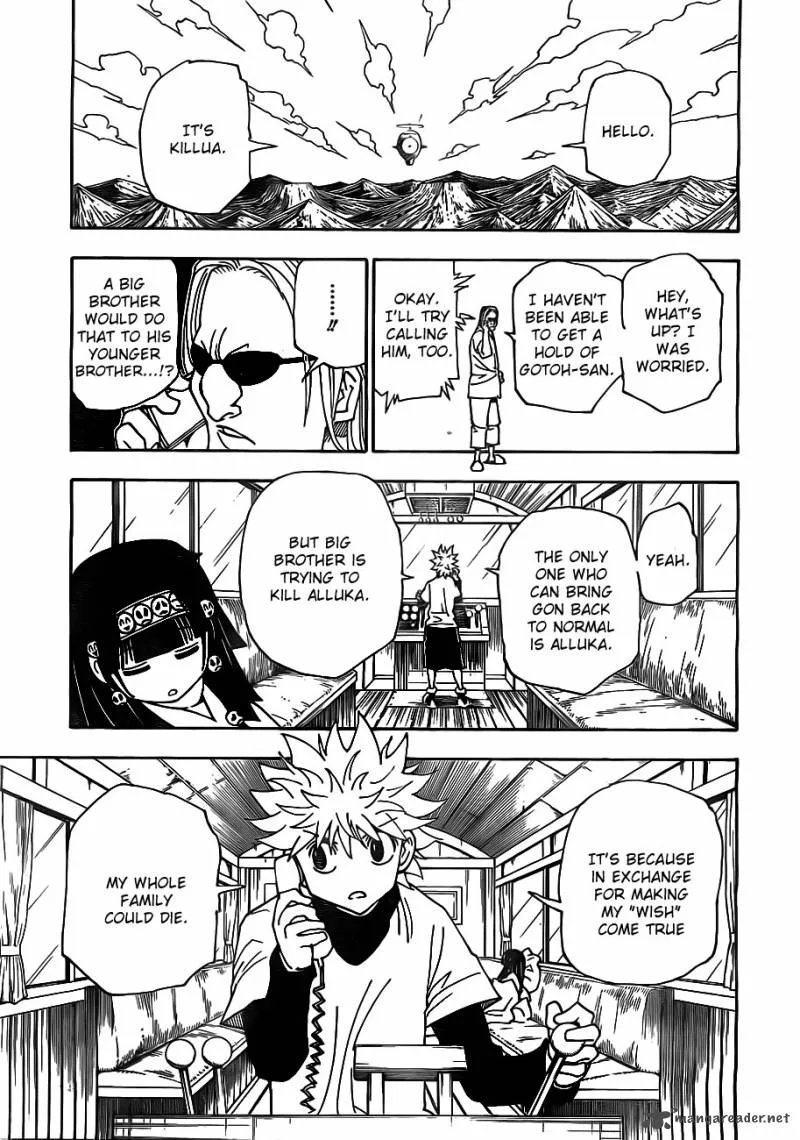 Hunter X Hunter Chapter 328 page 11