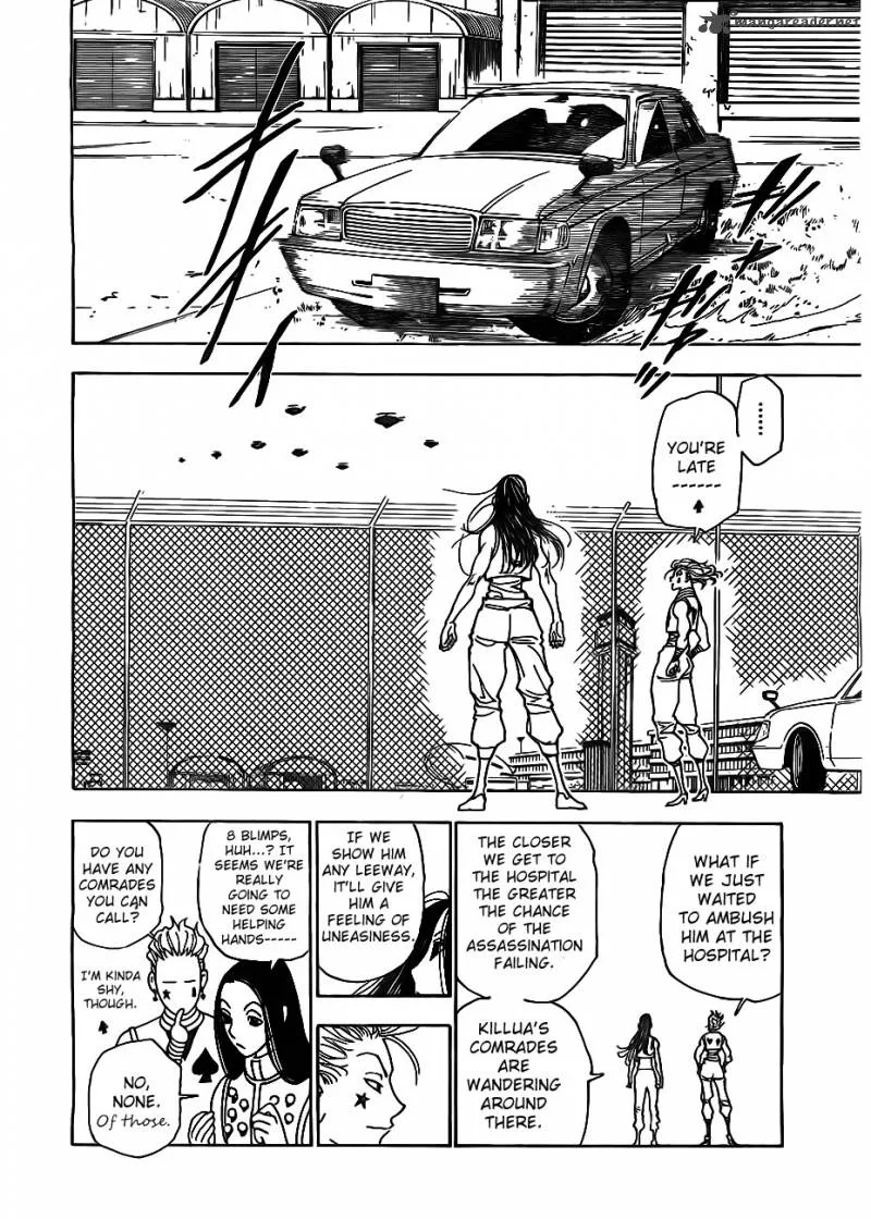 Hunter X Hunter Chapter 328 page 12