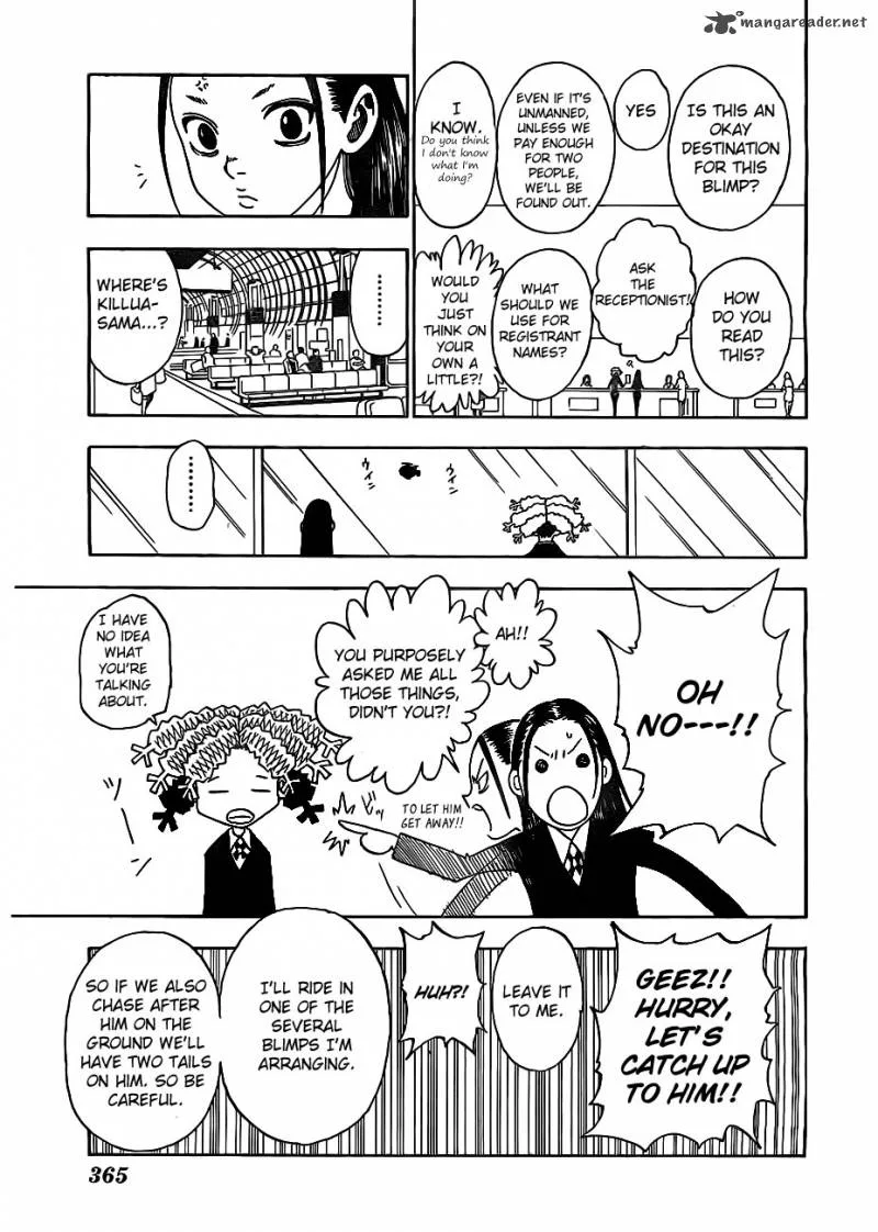 Hunter X Hunter Chapter 328 page 9