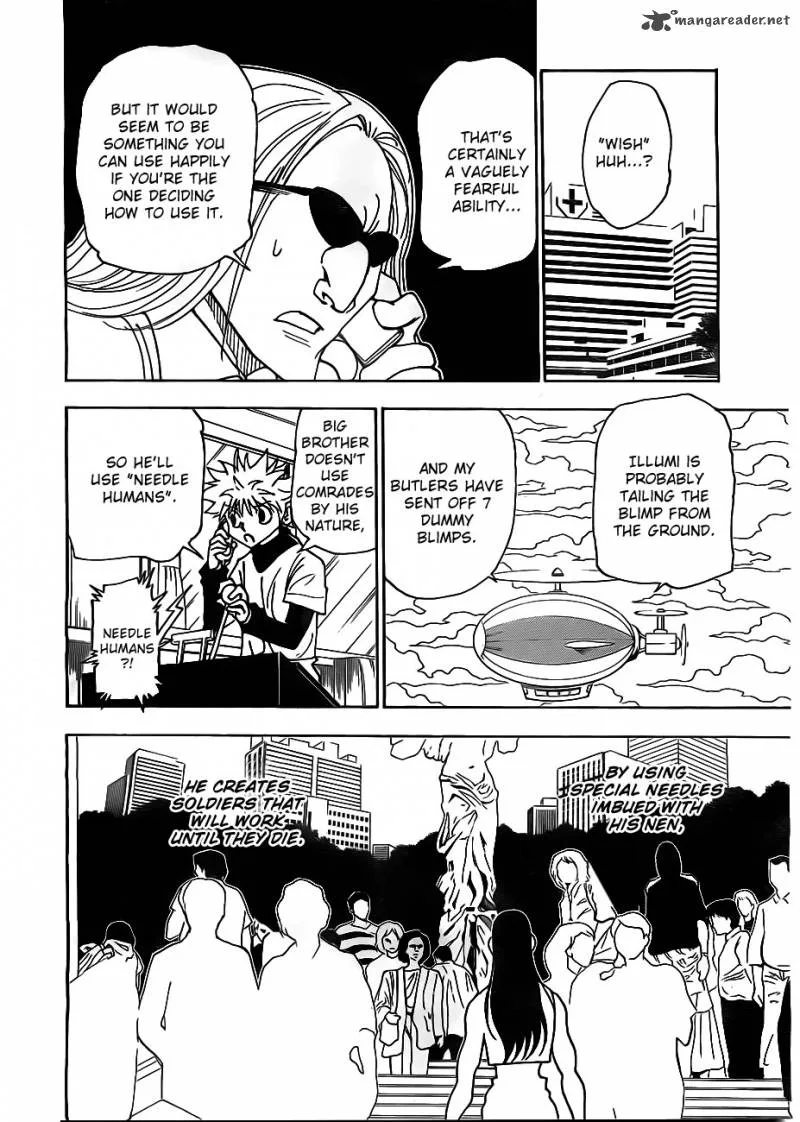 Hunter X Hunter Chapter 328 page 14