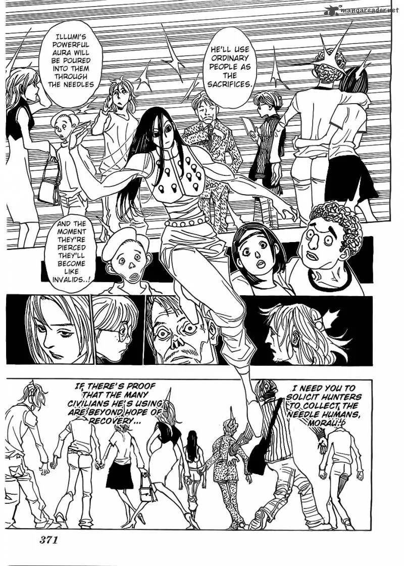 Hunter X Hunter Chapter 328 page 15