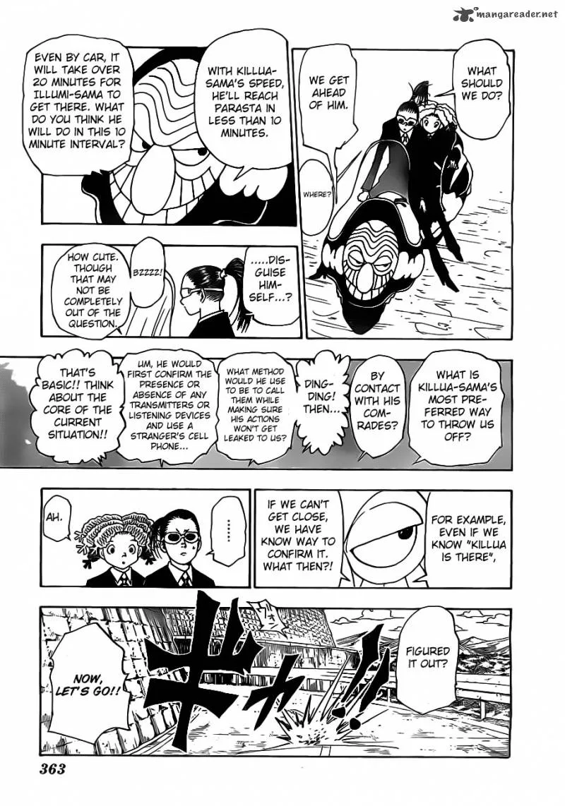 Hunter X Hunter Chapter 328 page 7