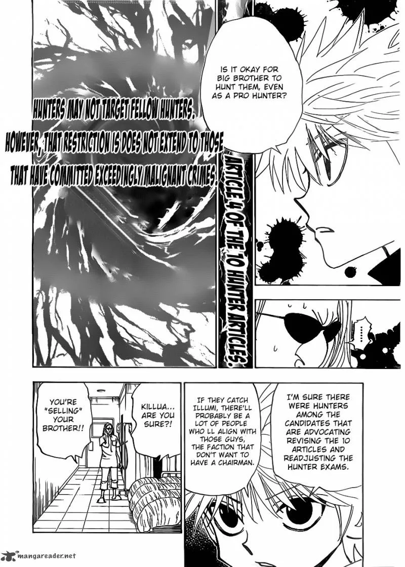 Hunter X Hunter Chapter 328 page 16