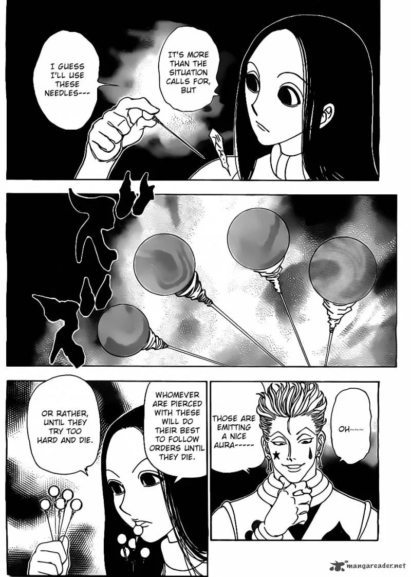 Hunter X Hunter Chapter 328 page 13