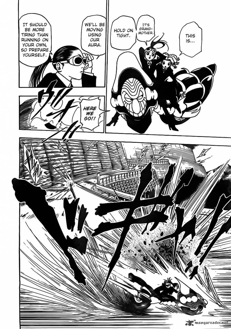 Hunter X Hunter Chapter 328 page 4
