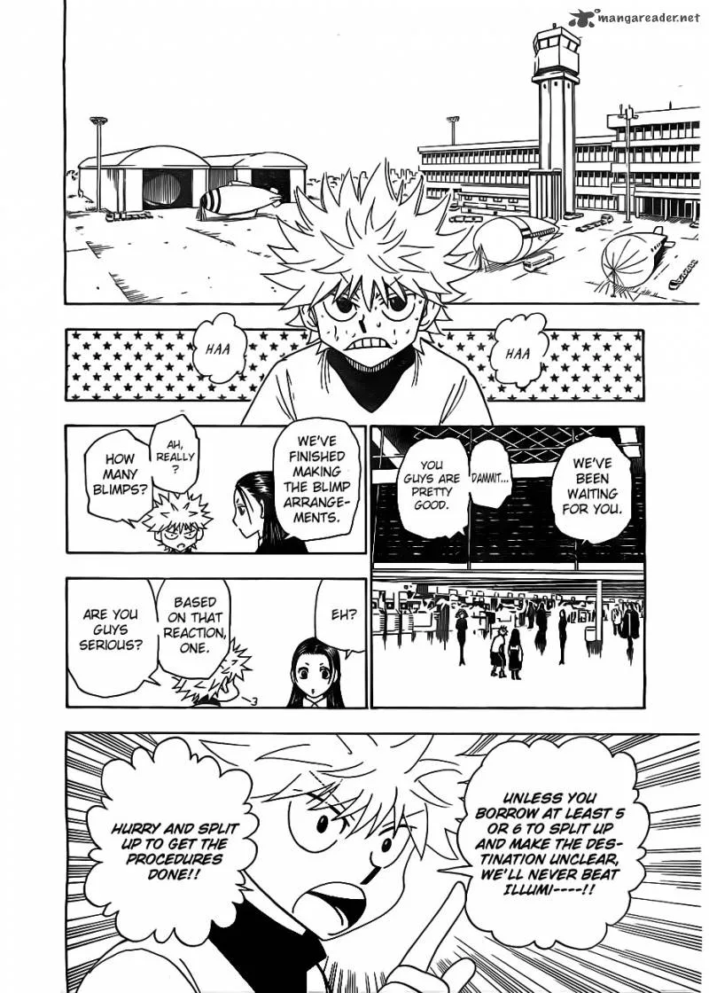 Hunter X Hunter Chapter 328 page 8