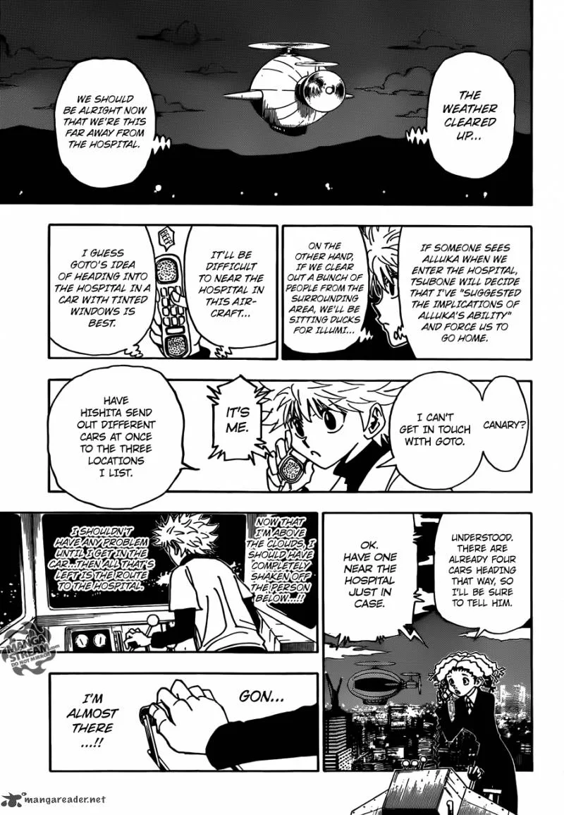Hunter X Hunter Chapter 329 page 15