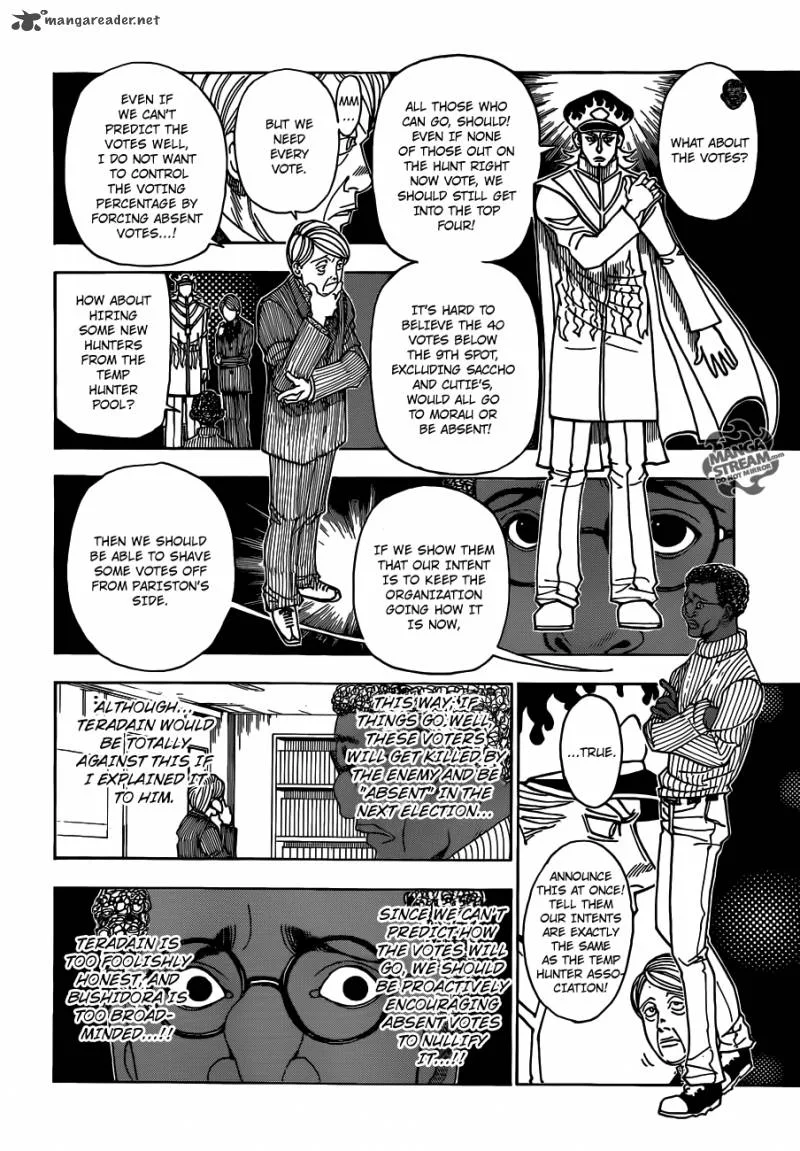 Hunter X Hunter Chapter 329 page 12