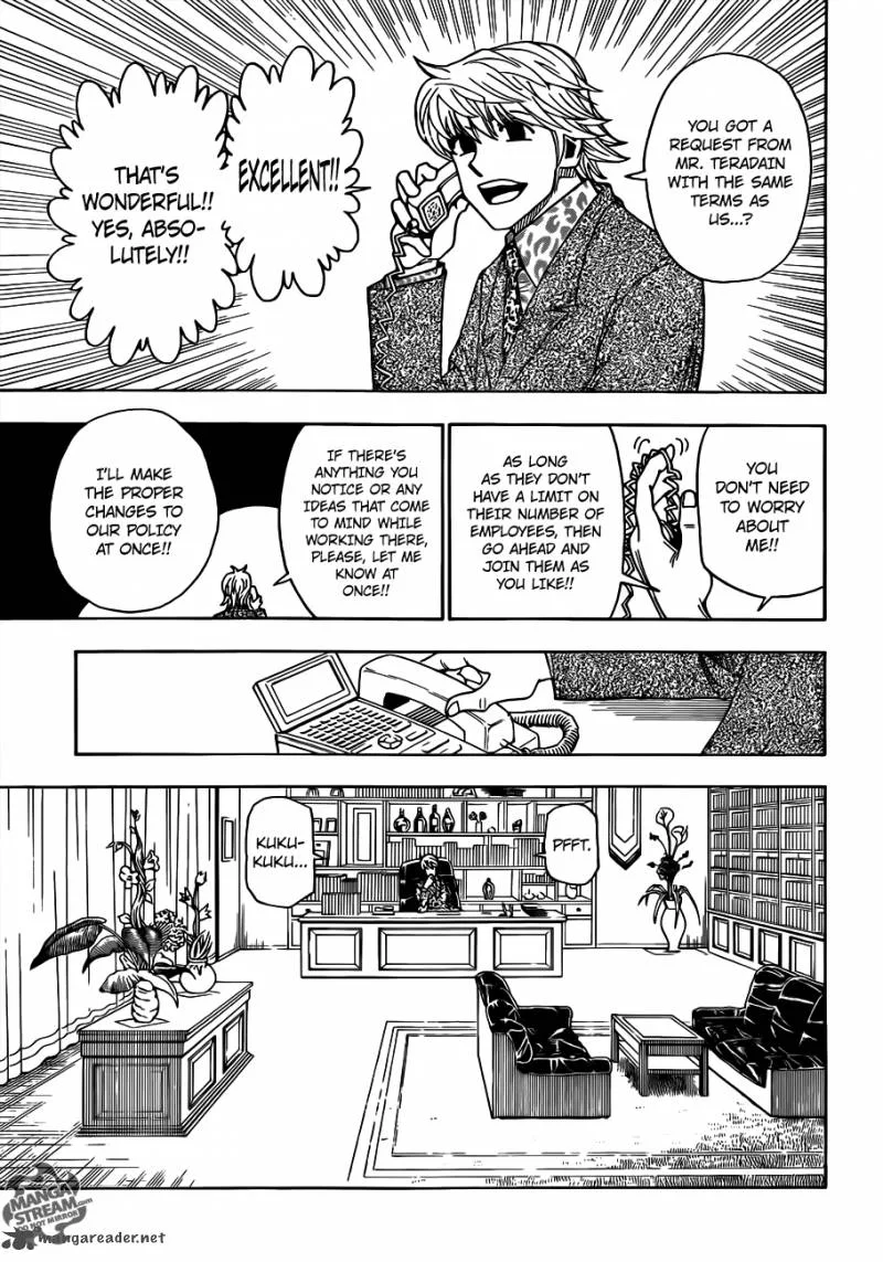 Hunter X Hunter Chapter 329 page 13