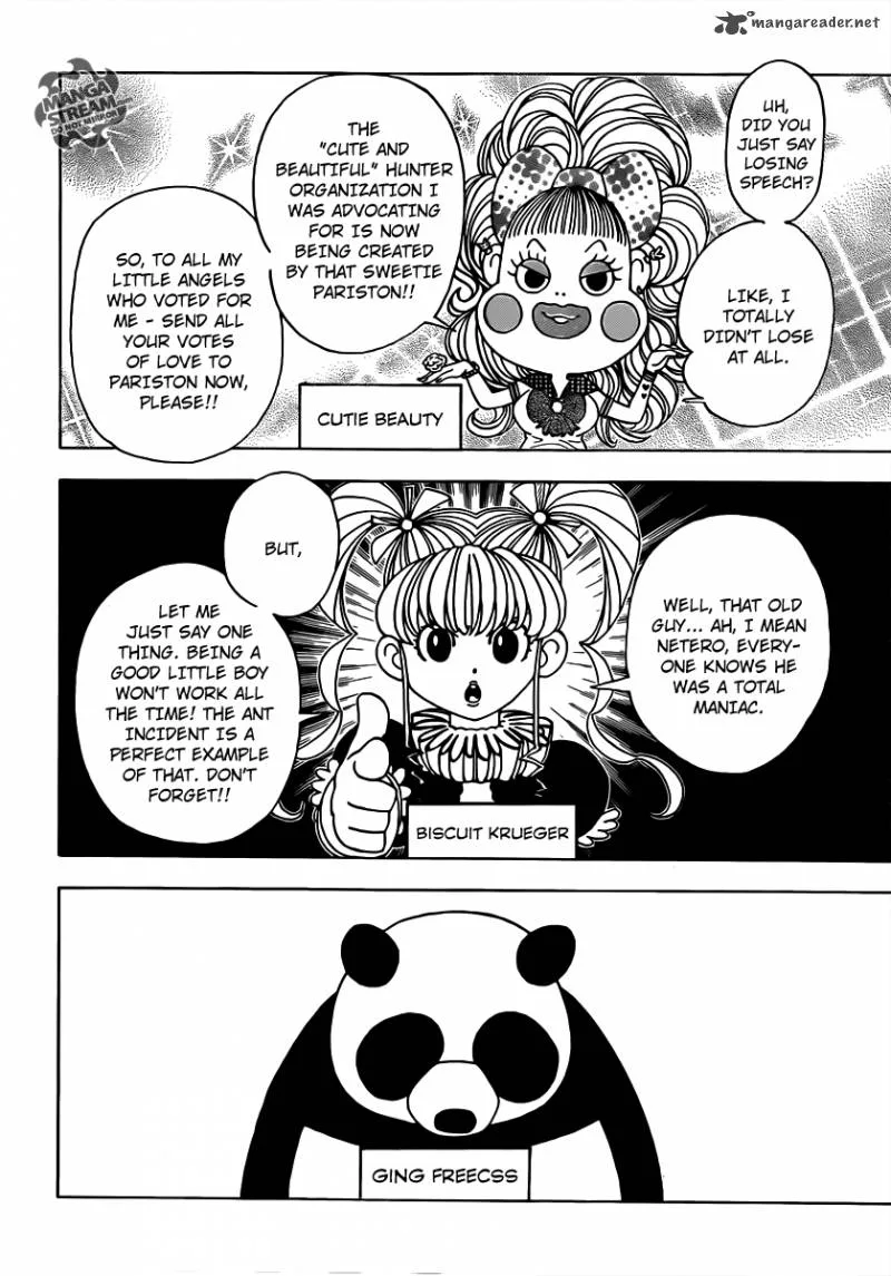 Hunter X Hunter Chapter 329 page 4