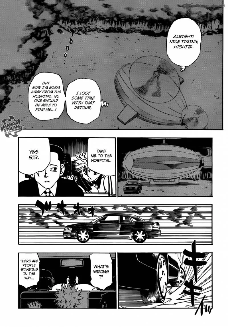 Hunter X Hunter Chapter 329 page 17