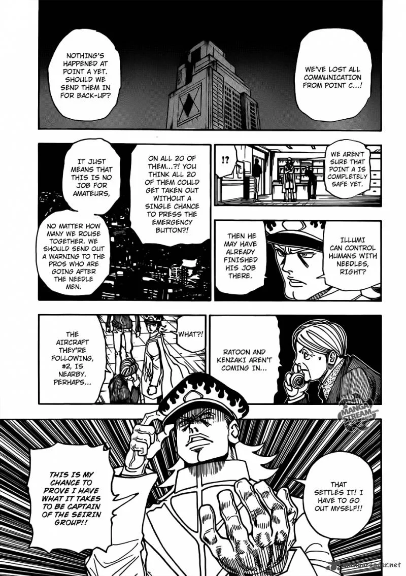 Hunter X Hunter Chapter 329 page 11