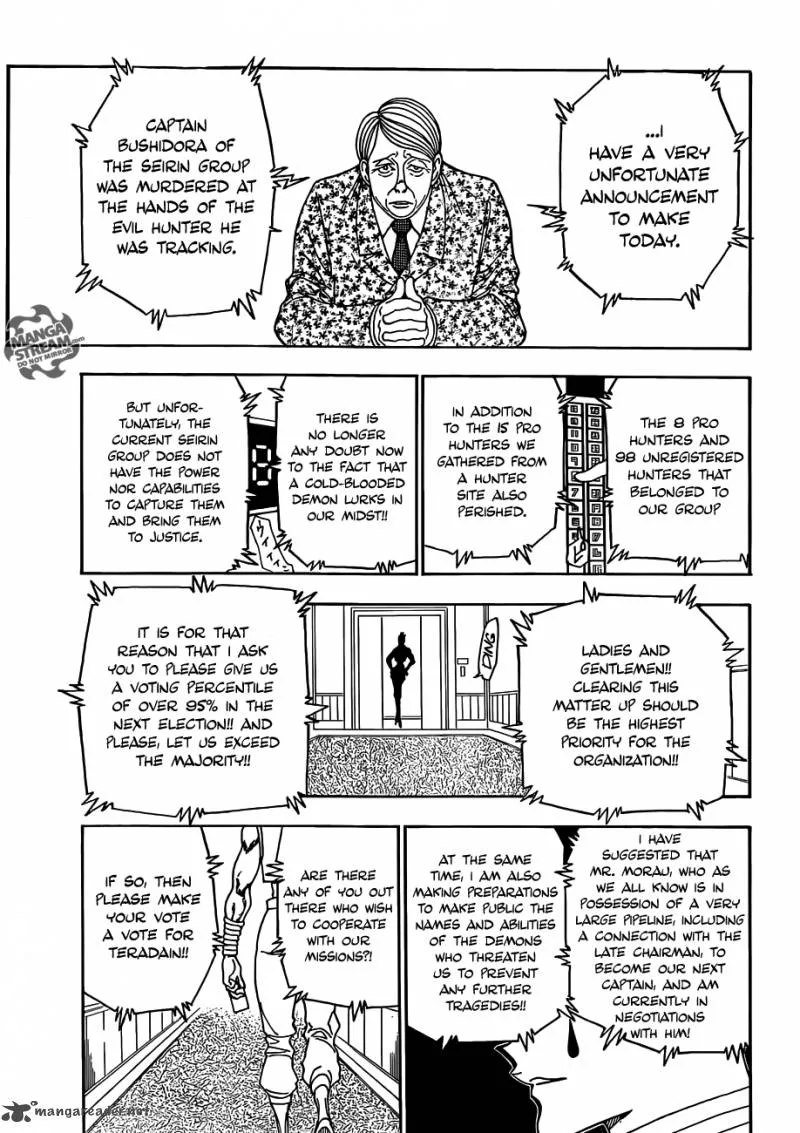 Hunter X Hunter Chapter 330 page 16
