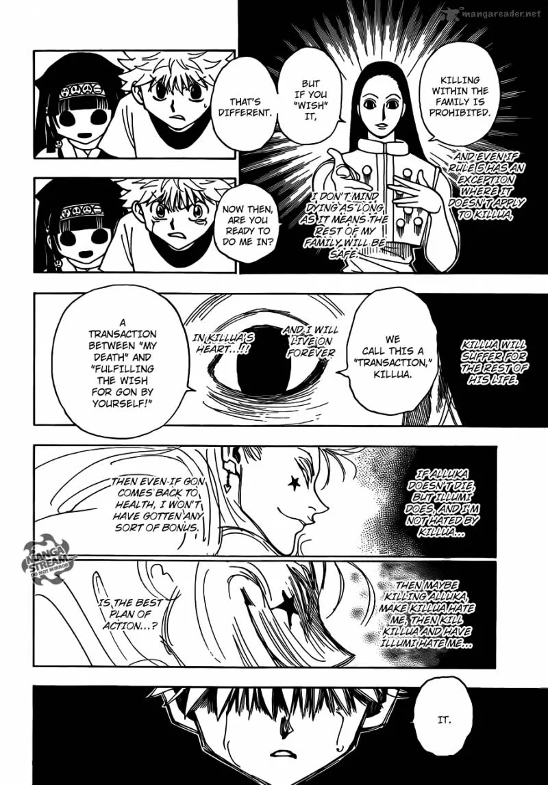 Hunter X Hunter Chapter 330 page 9