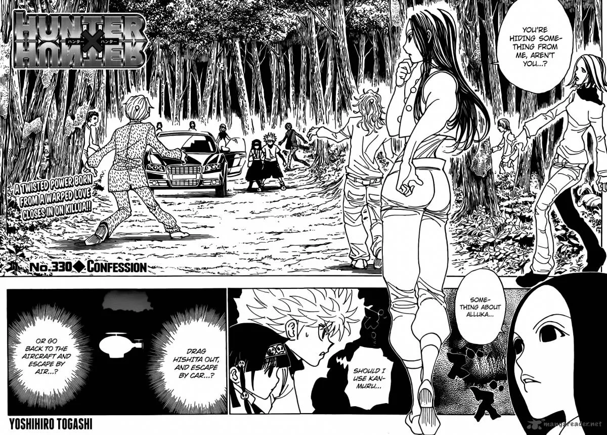 Hunter X Hunter Chapter 330 page 2