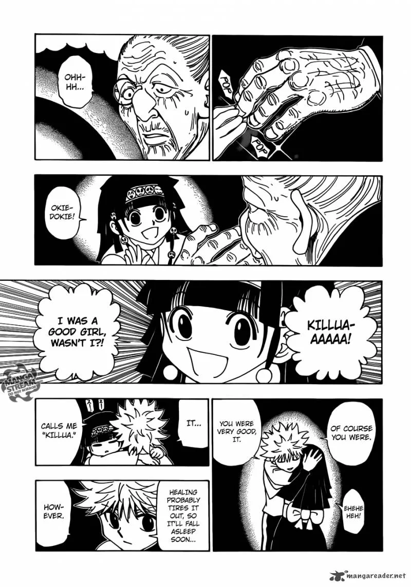 Hunter X Hunter Chapter 330 page 12