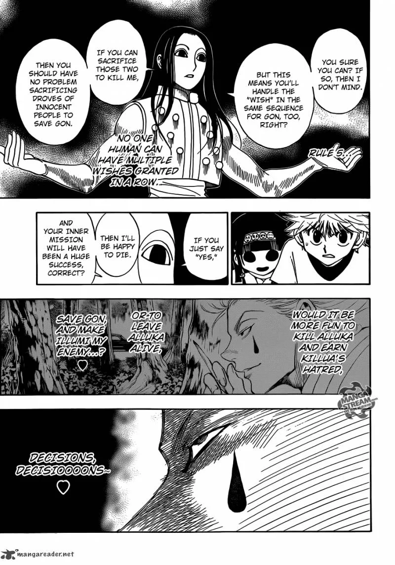 Hunter X Hunter Chapter 330 page 8