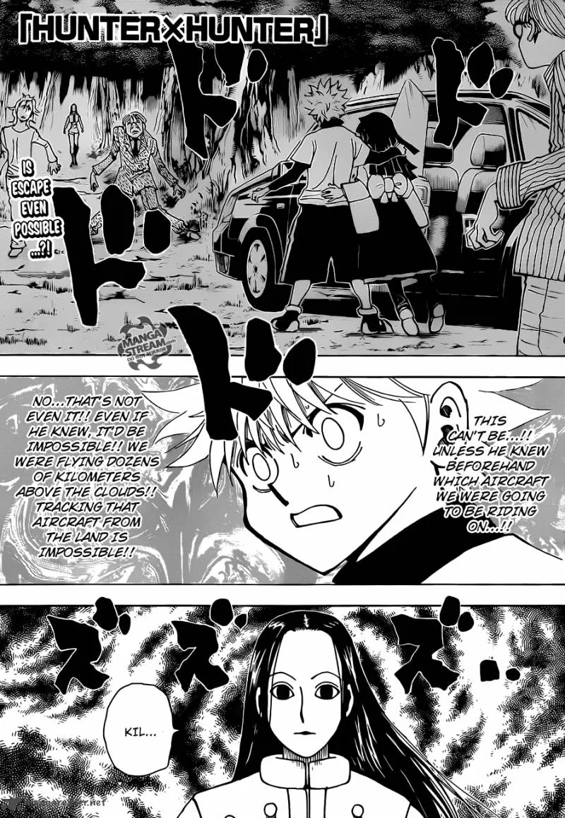Hunter X Hunter Chapter 330 page 1