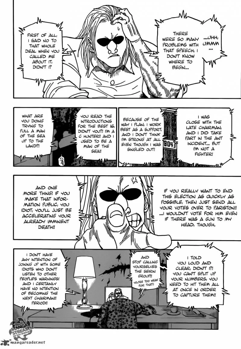 Hunter X Hunter Chapter 330 page 17