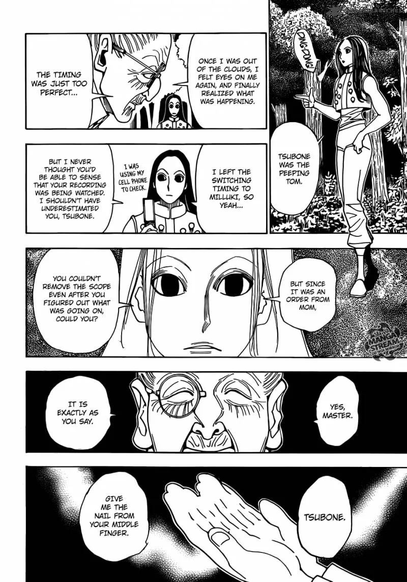Hunter X Hunter Chapter 330 page 5