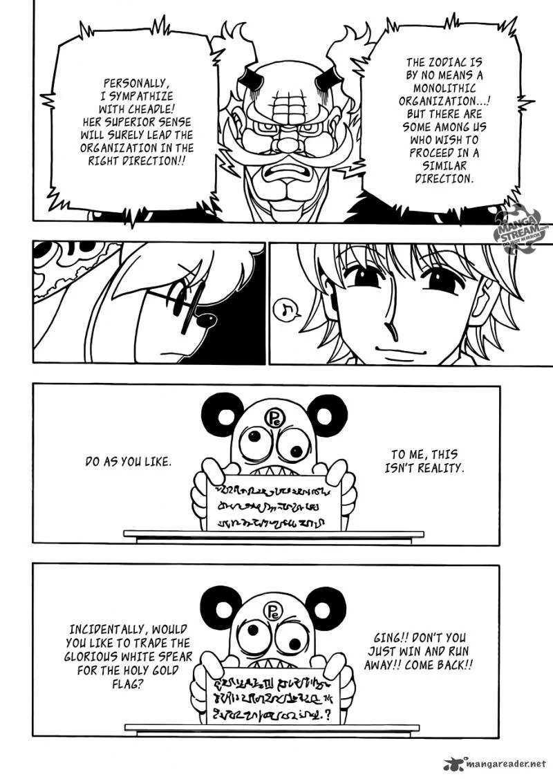 Hunter X Hunter Chapter 331 page 12