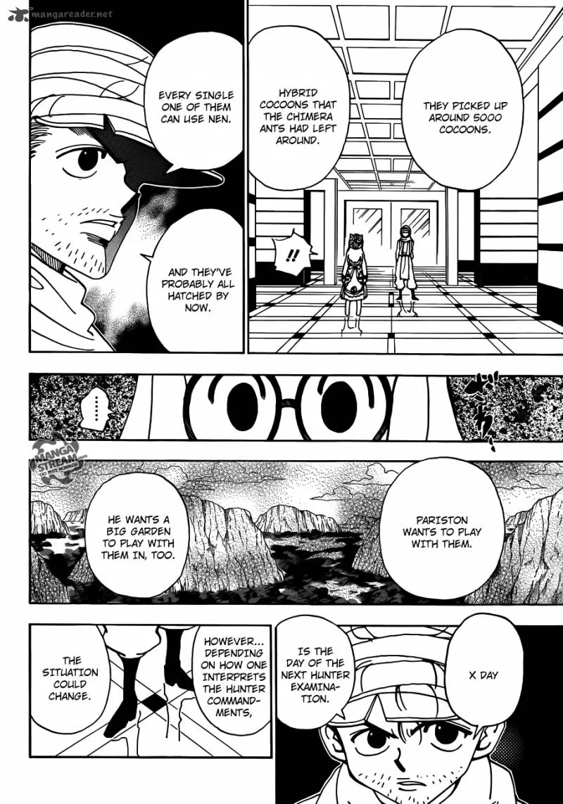 Hunter X Hunter Chapter 331 page 8