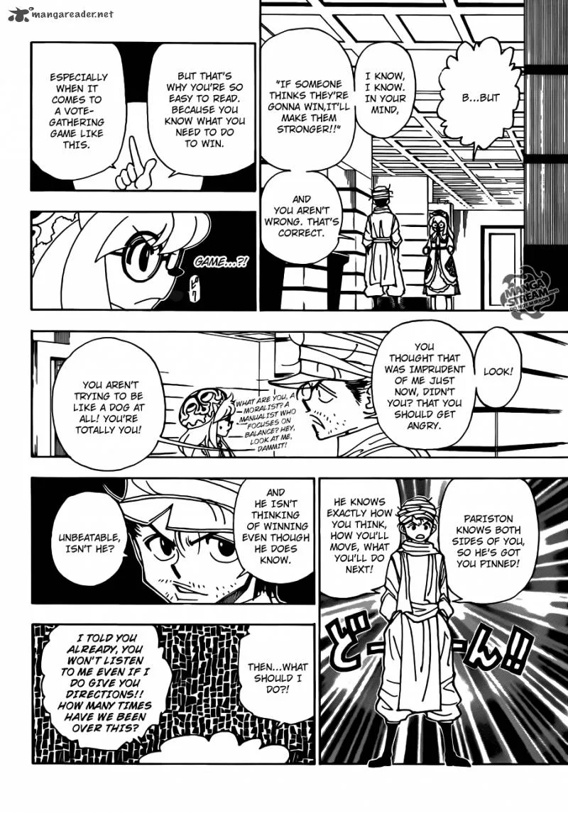 Hunter X Hunter Chapter 331 page 4