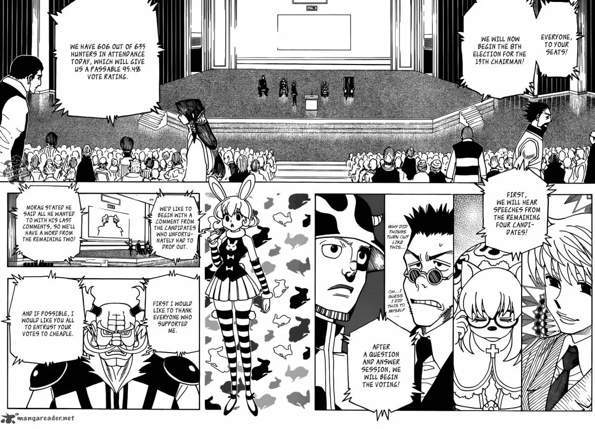 Hunter X Hunter Chapter 331 page 11