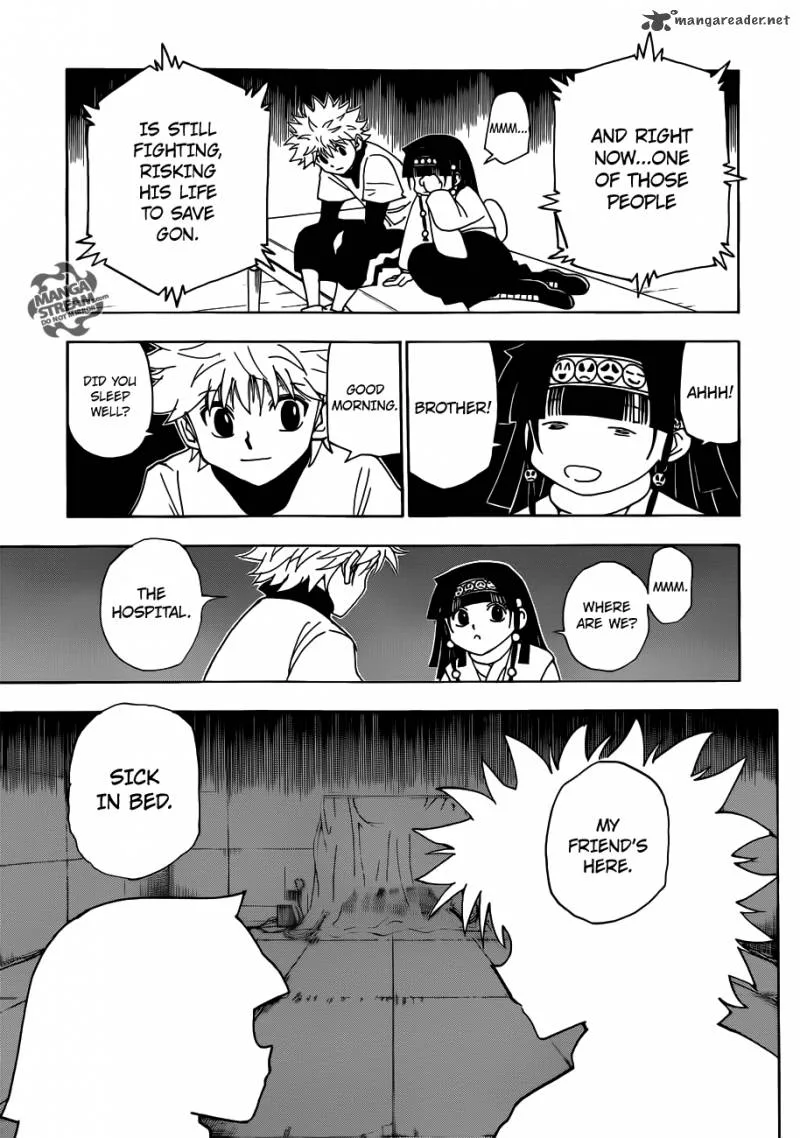 Hunter X Hunter Chapter 332 page 9