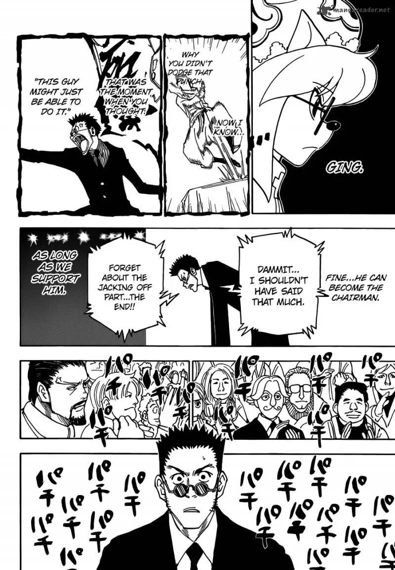 Hunter X Hunter Chapter 332 page 14
