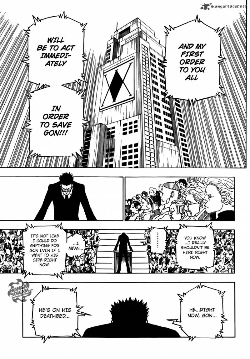 Hunter X Hunter Chapter 332 page 7