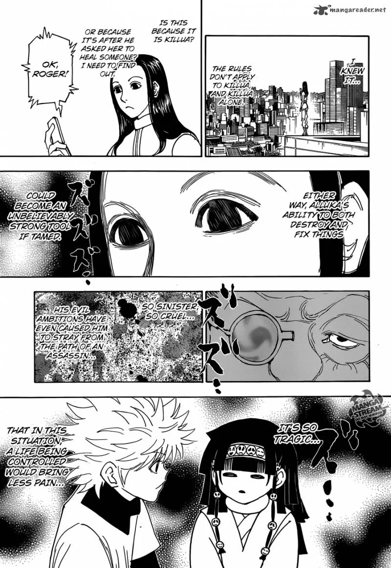 Hunter X Hunter Chapter 332 page 11