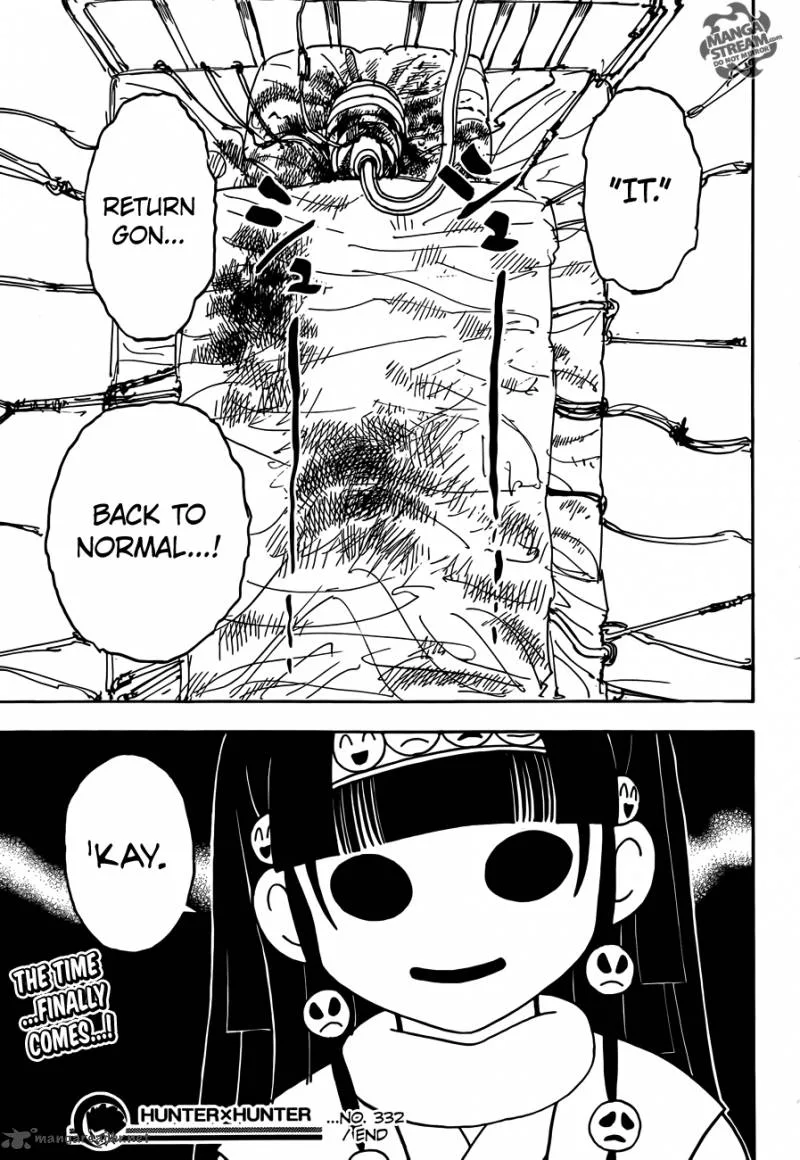 Hunter X Hunter Chapter 332 page 17