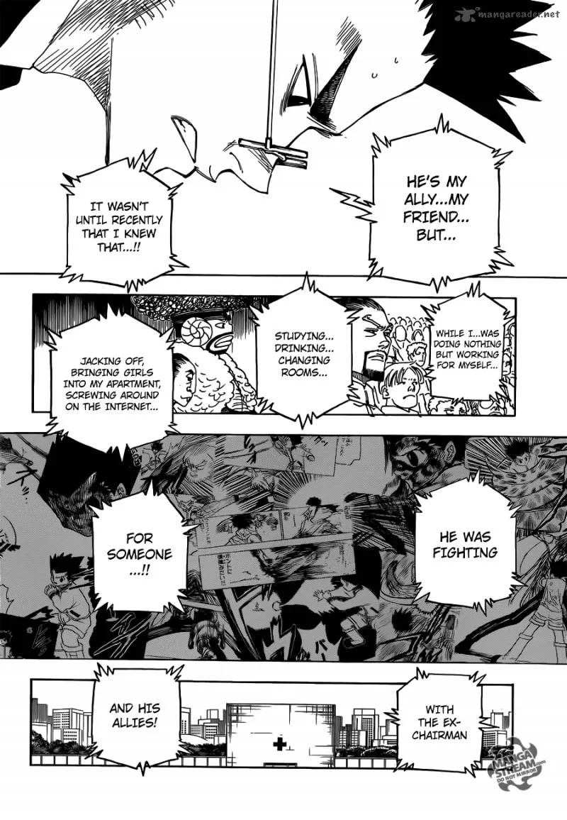 Hunter X Hunter Chapter 332 page 8