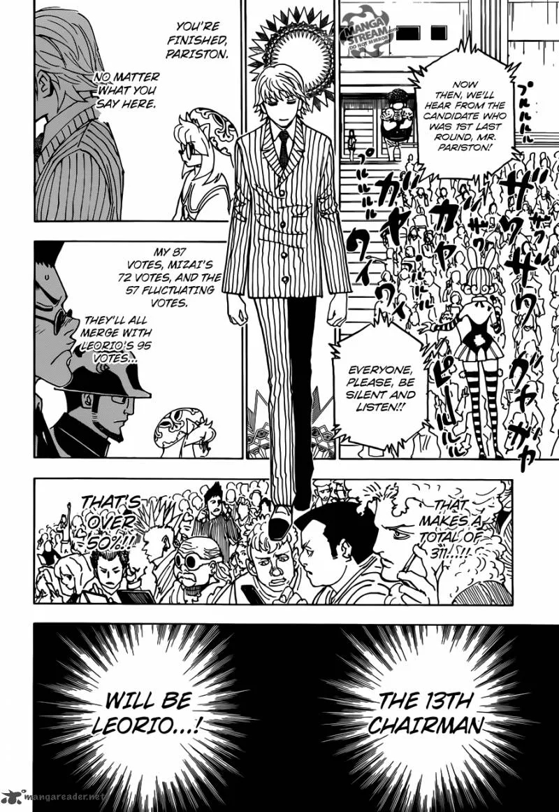 Hunter X Hunter Chapter 332 page 16