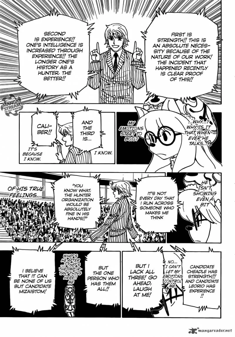 Hunter X Hunter Chapter 333 page 3