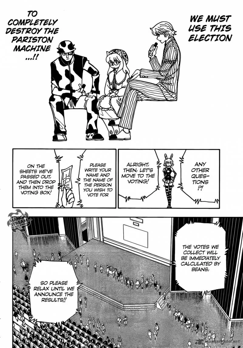 Hunter X Hunter Chapter 333 page 8