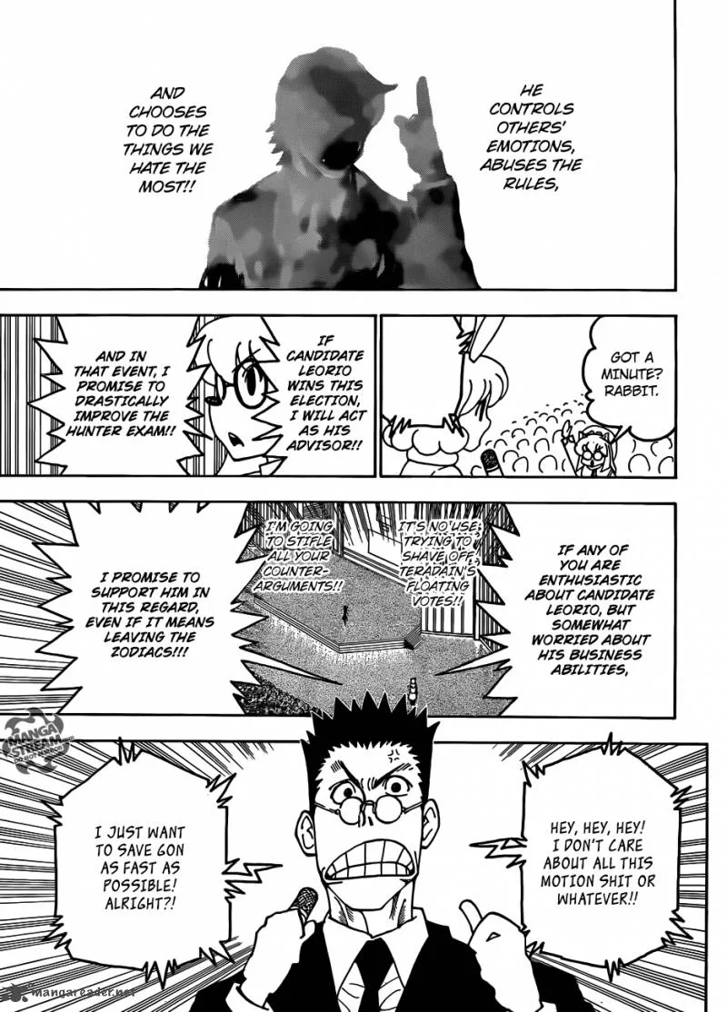 Hunter X Hunter Chapter 334 page 8