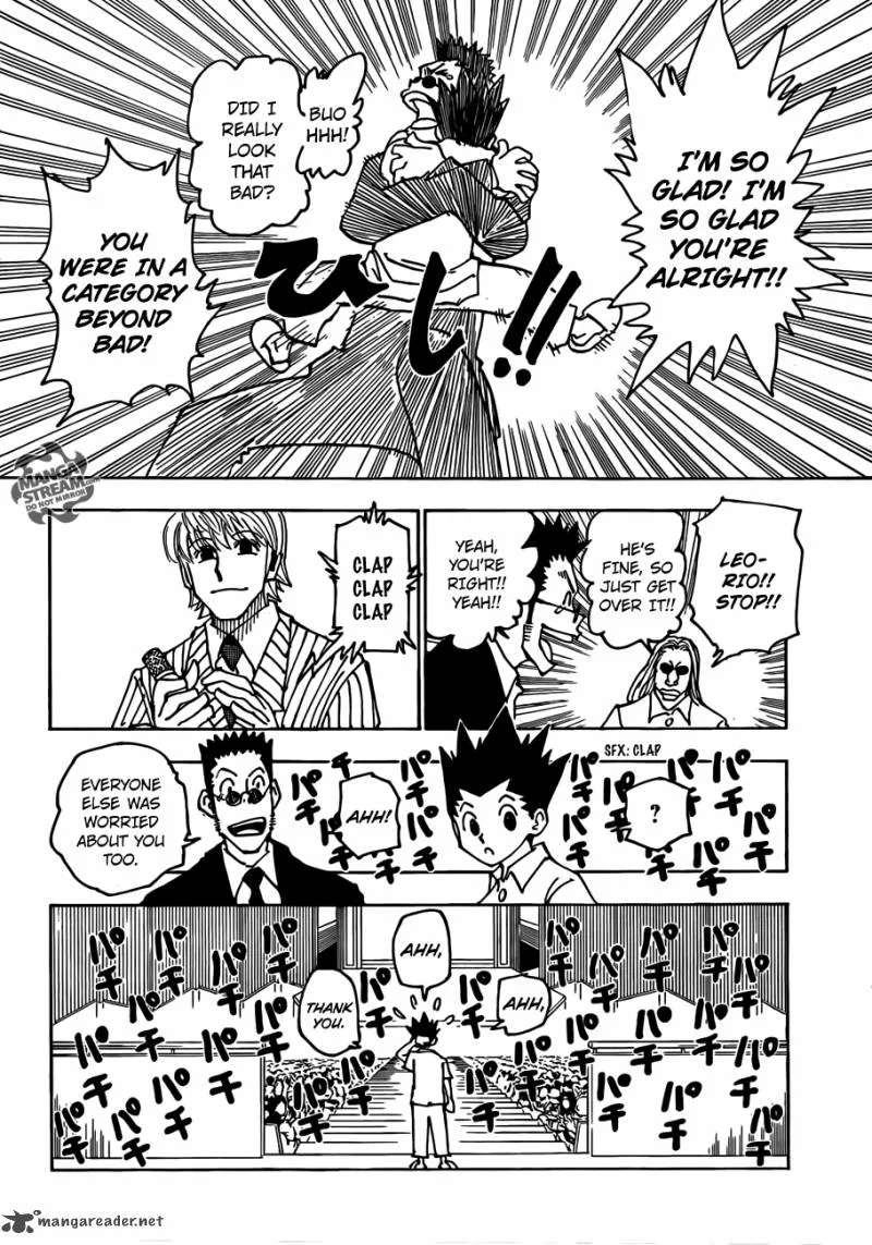 Hunter X Hunter Chapter 334 page 12