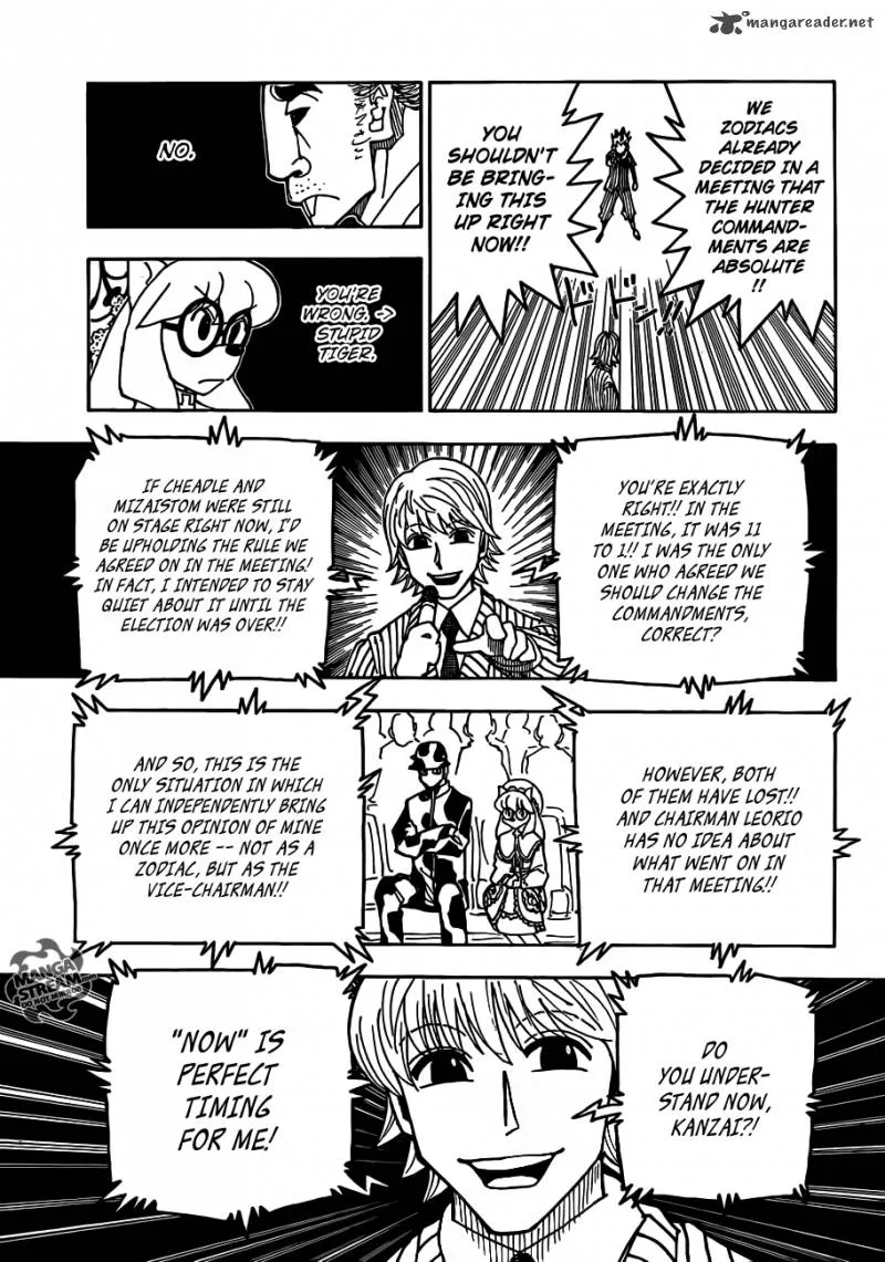 Hunter X Hunter Chapter 334 page 6