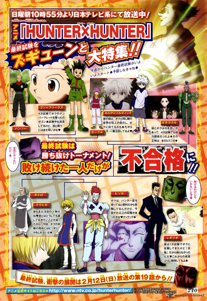 Hunter X Hunter Chapter 334 page 20