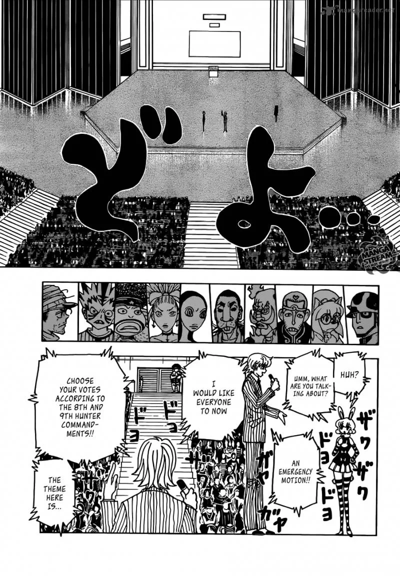 Hunter X Hunter Chapter 334 page 4