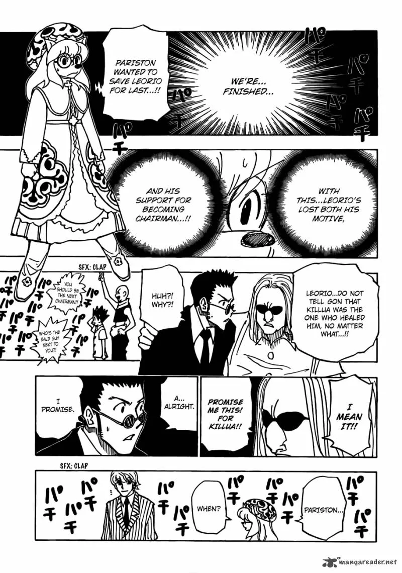 Hunter X Hunter Chapter 334 page 13