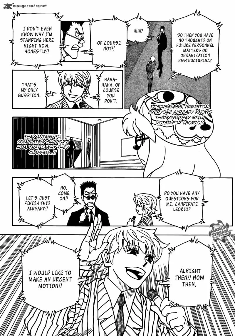 Hunter X Hunter Chapter 334 page 3